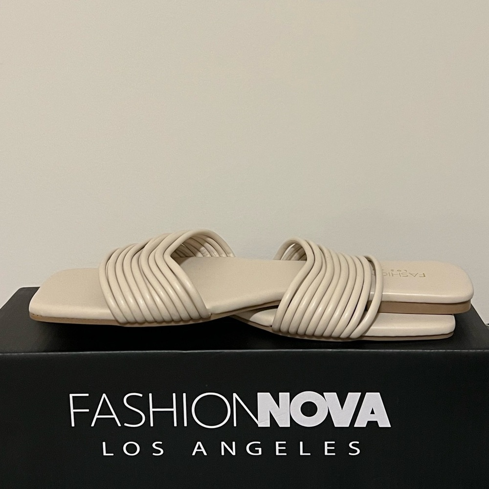 Fashion Nova Never Without You Sandals